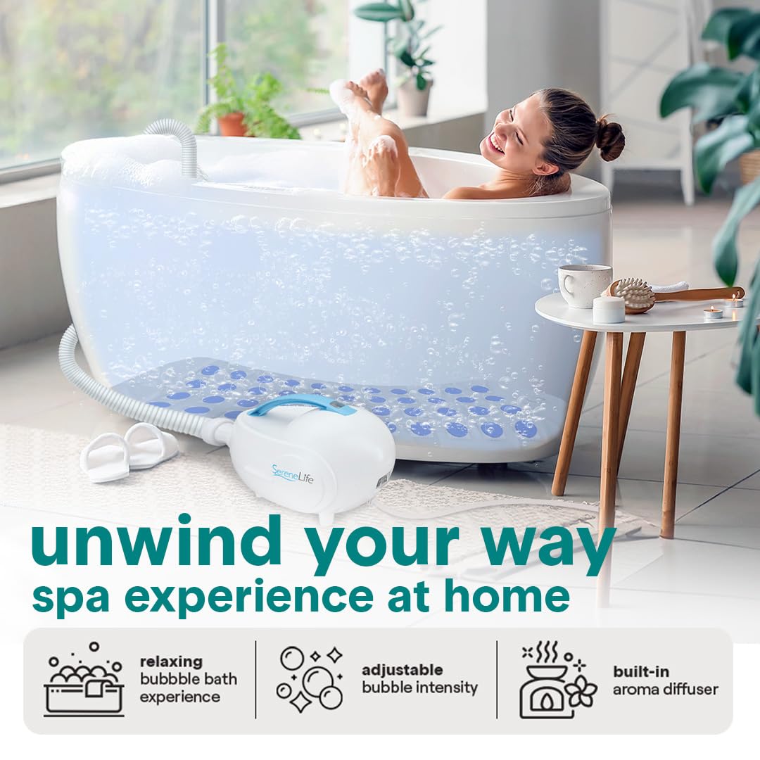 Waterproof Cushioned Bubble Bath Mat